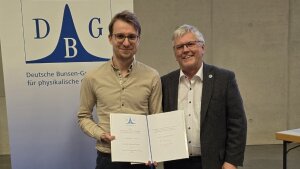 Agnes-Pockel-Promotionspreis der DBG 2024 an Dr. K.-M. Ziems verliehen